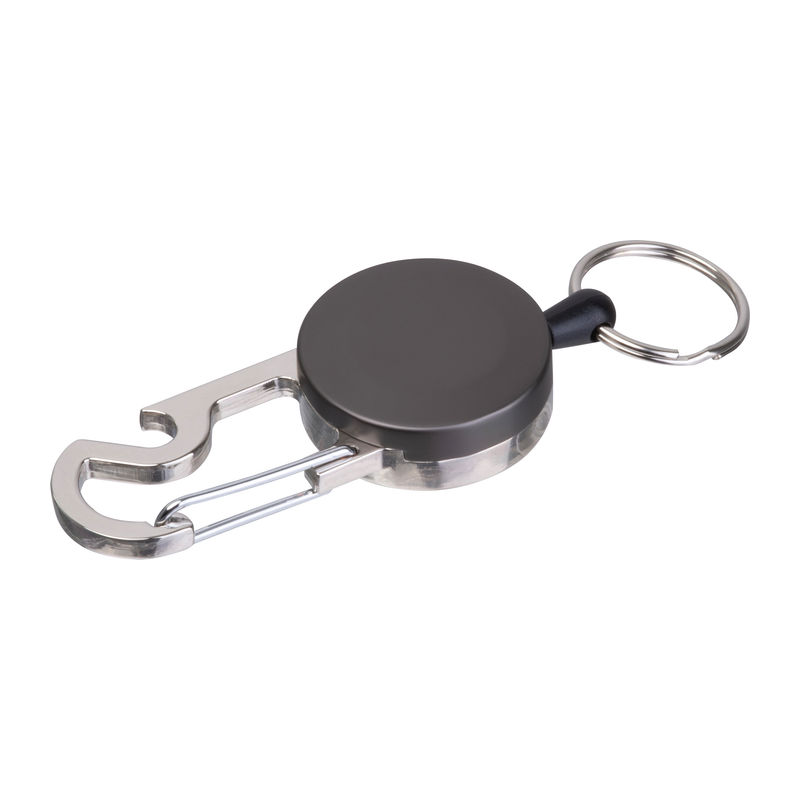 Breloc retractabil cu carabină