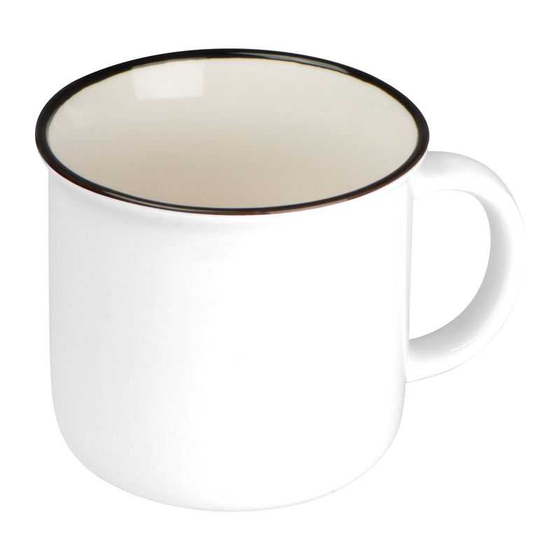 Cană ceramică retro, 350 ml