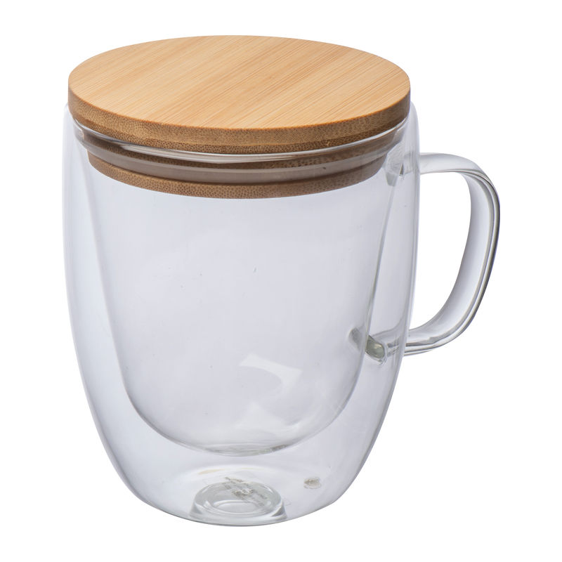 Ceașcă din sticlă cu perete dublu, 350 ml