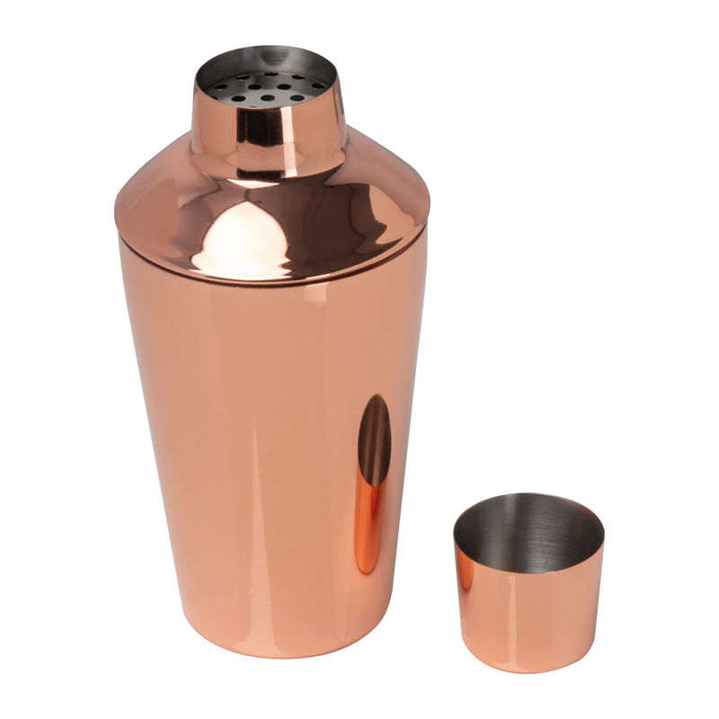 Cocktail shaker cu înveliș din cupru, 500ml