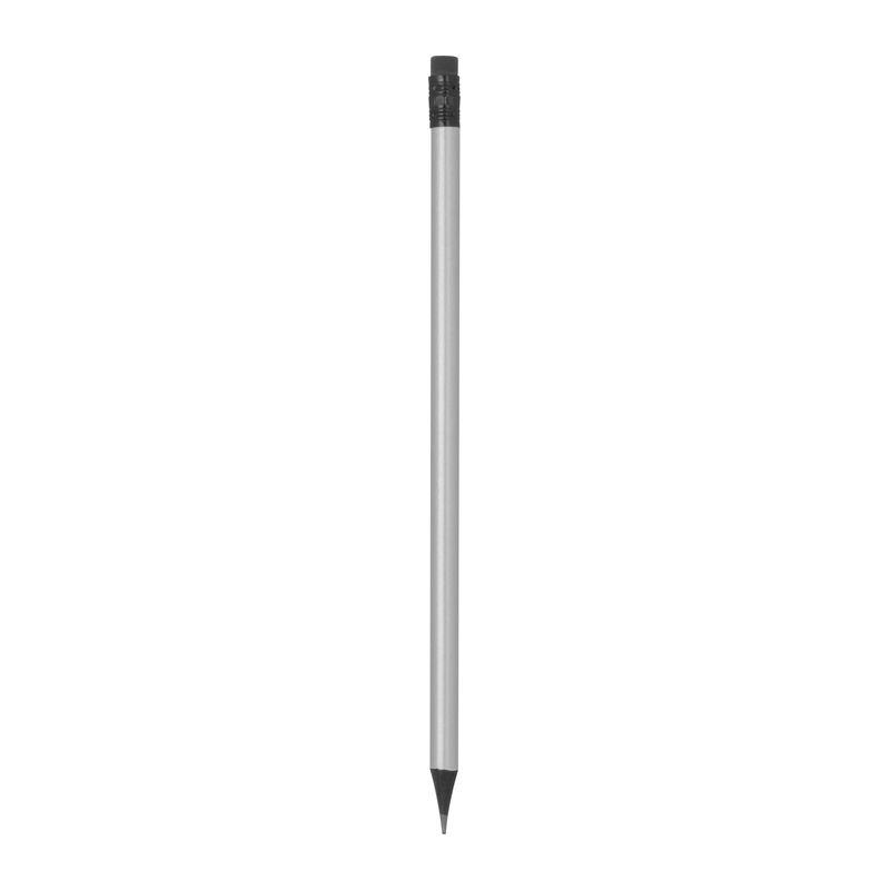 Creion în culori metalice cu radieră 