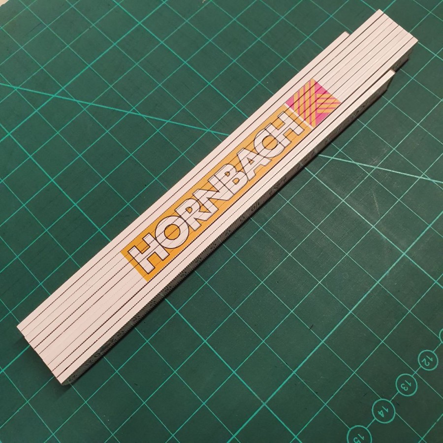 Metru pliabil personalizat