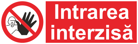 Intrarea interzisă — semn cod 147