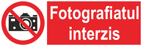 Fotografiatul interzis — semn cod 162