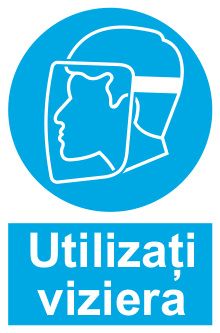 Utilizați viziera — semn cod 224
