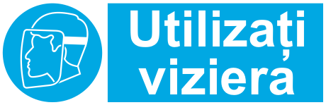 Utilizați viziera — semn cod 257