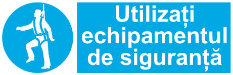 Utilizați echipamentul de siguranță — semn cod 259