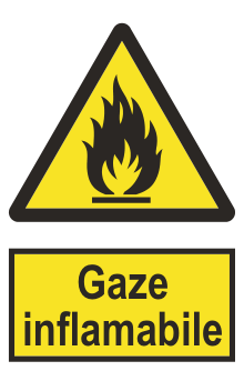 Gaze inflamabile — semn cod 326
