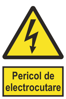 Pericol de electrocutare — semn cod 340