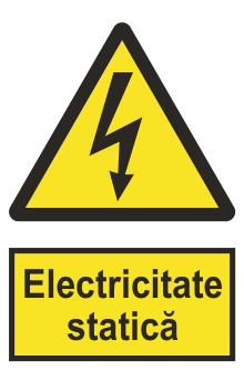 Electricitate statică — semn cod 342