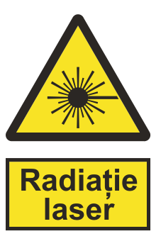Radiație laser — semn cod 344
