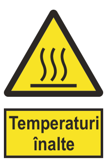 Temperaturi înalte — semn cod 353