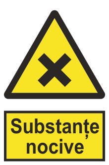Substanțe nocive — semn cod 363