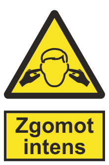 Zgomot intens — semn cod 377