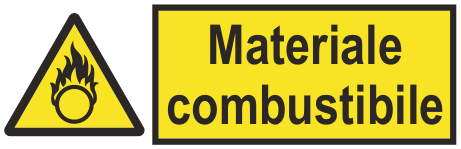 Materiale combustibile — semn cod 403