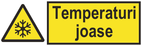 Temperaturi joase — semn cod 411