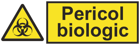 Pericol biologic — semn cod 416