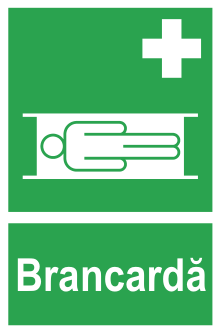 Brancardă — semn cod 515