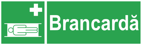 Brancardă — semn cod 525