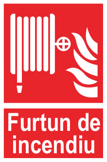 Furtun de incendiu — semn cod 610
