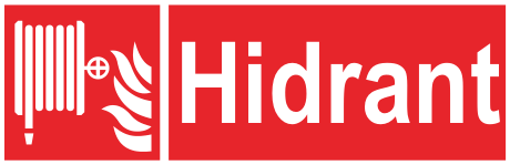 Hidrant — semn cod 622