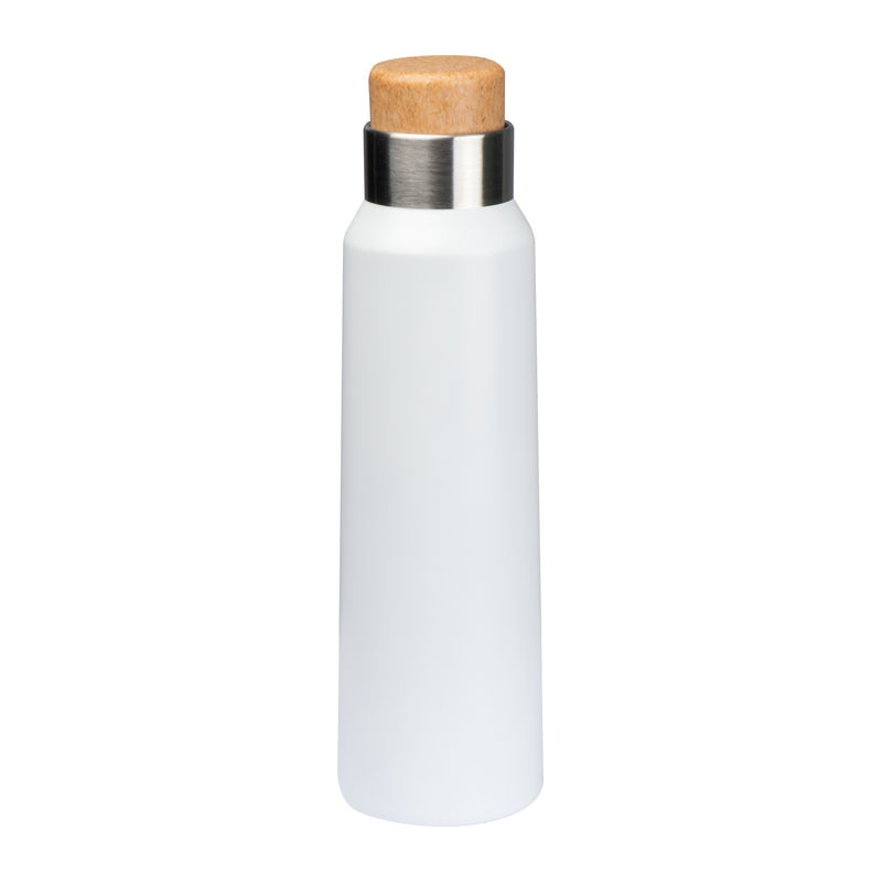 Sticlă termos cu dop din imitaţie de plută 500ml