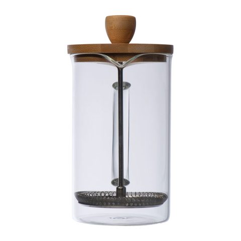 Aparat de cafea/ceai din sticlă cu capac, 600 ml 4