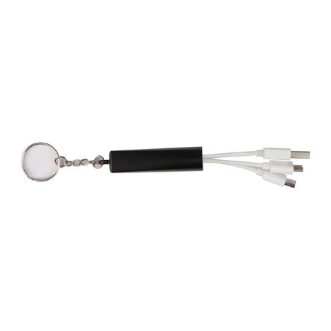 Breloc cu cablu de încărcare USB 3