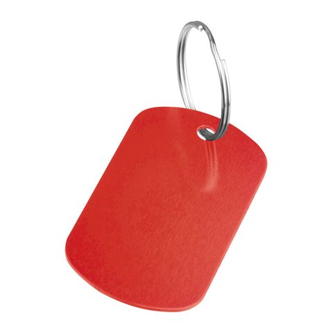 Breloc cu plăcuţă metalică 2