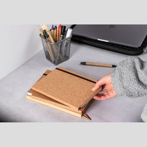 Caiet notes cu copertă din plută, A5 7