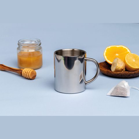 Cană metalică 300 ml 7