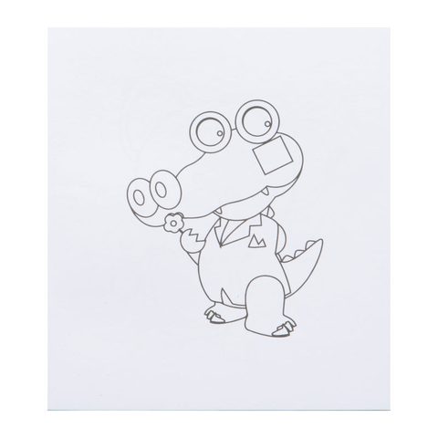 Carte de colorat ecologic cu 12 creioane colorate 3