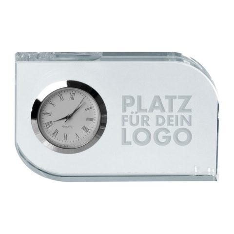 Ceas din sticlă elegant pentru birou 4