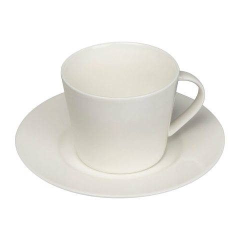 Ceașcă de porţelan cu farfurie, 175 ml 1