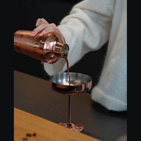 Cocktail shaker cu înveliș din cupru, 500ml 9