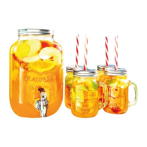 Dispenser de băutură, 4000 ml + 4 × 450 ml 6