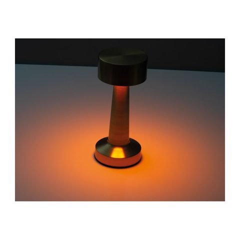 Lampă de birou din oţel inoxidabil cu acumulator 9