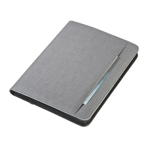Mapă A4 din piele măcinată, powerbank de 5000 mAh 2