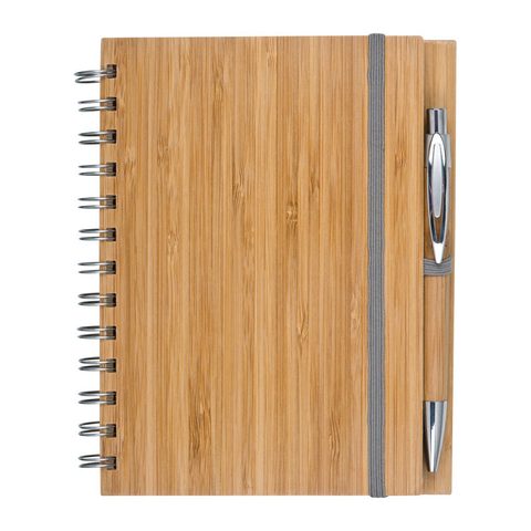 Notes A5 cu copertă bambus 4