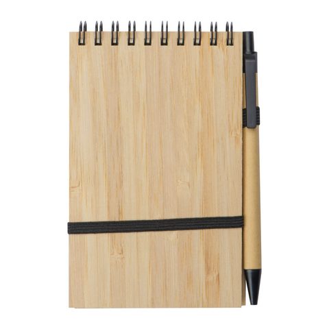 Notes A6 cu copertă din bambus 3