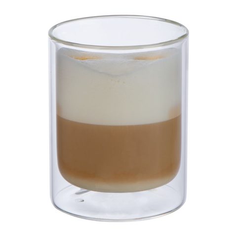 Pahar din sticlă cu perete dublu, 330 ml 3