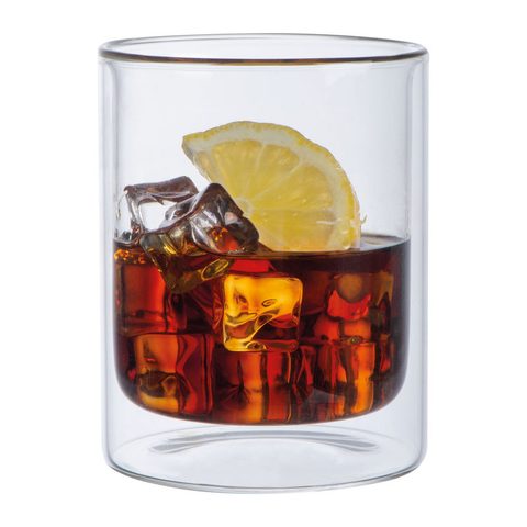 Pahar din sticlă cu perete dublu, 330 ml 7
