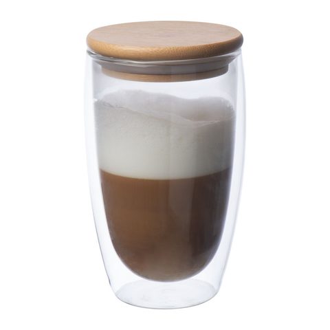 Pahar din sticlă cu perete dublu, 500ml 3