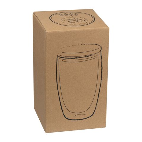 Pahar din sticlă cu perete dublu, 500ml 5