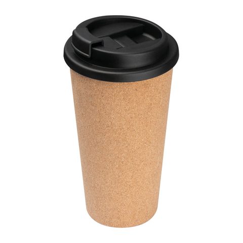 Pahar termos cu înveliș din plută, 400 ml