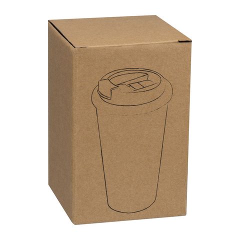 Pahar termos cu înveliș din plută, 400 ml 5