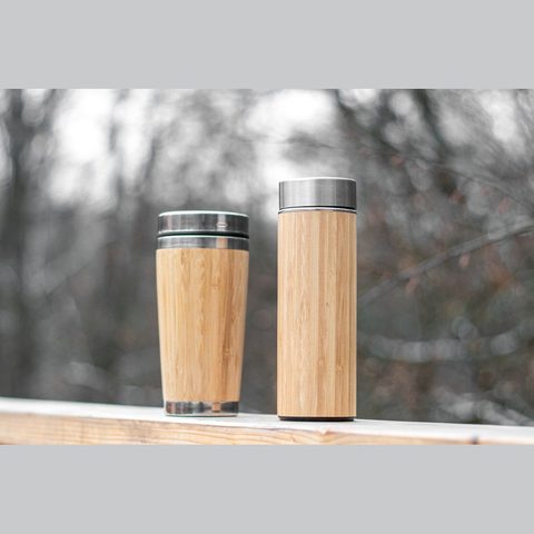 Set cană şi sticlă termos cu vacuum, 400+350 ml 8