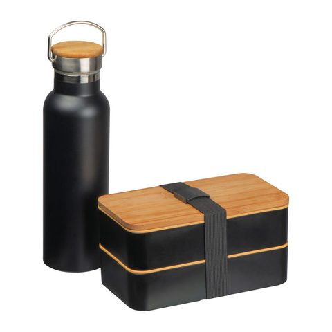 Set de cutie de prânz și sticlă de băut 2