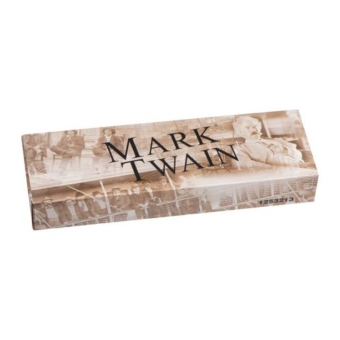 Set de scris din lemn Mark Twain 15
