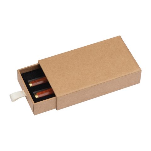 Set de scris mini din cupru și lemn 8